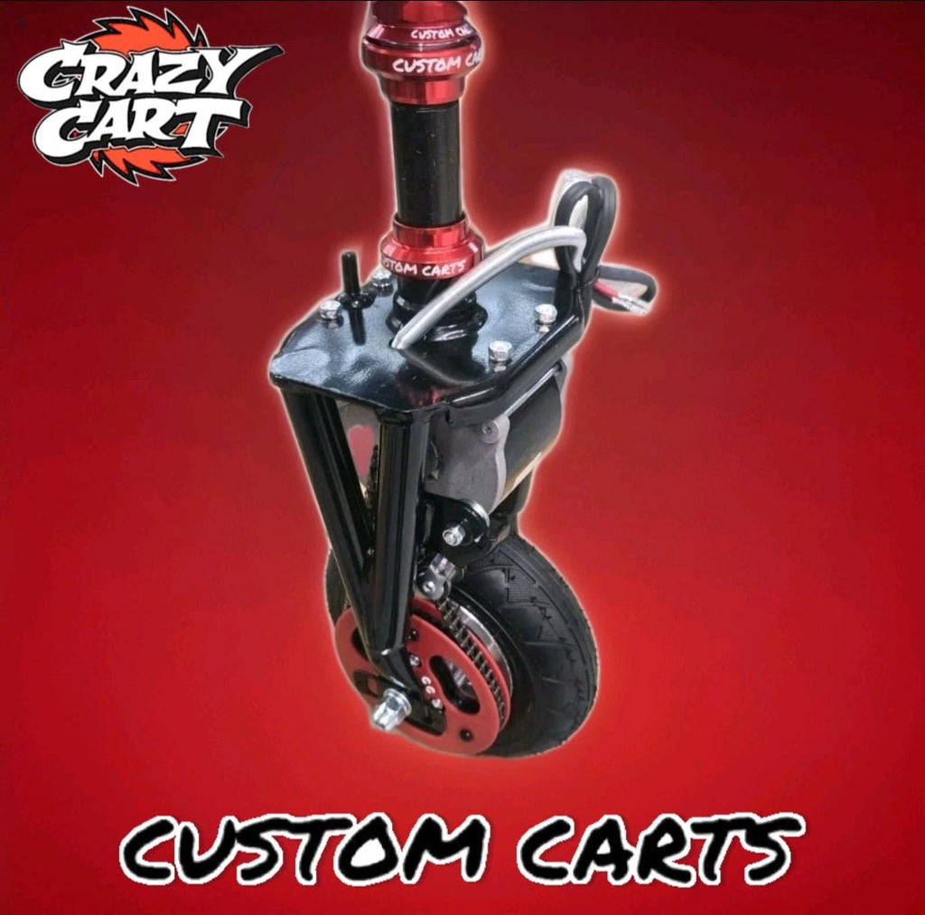 500w Upgrade Razor Crazy Cart Standard Model Custom Carts Fork Set Kit - CUSTOM CARTS