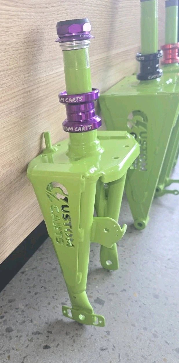 Custom Carts Heavy Duty STD Fork Set Razor Crazy Cart - CUSTOM CARTS