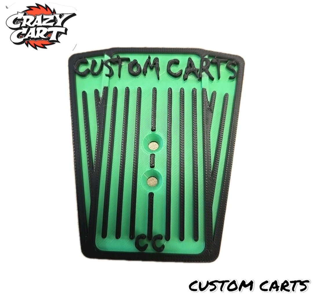 crazy cart Foot Pedal Upgrade Custom Carts Razor CC - CUSTOM CARTS