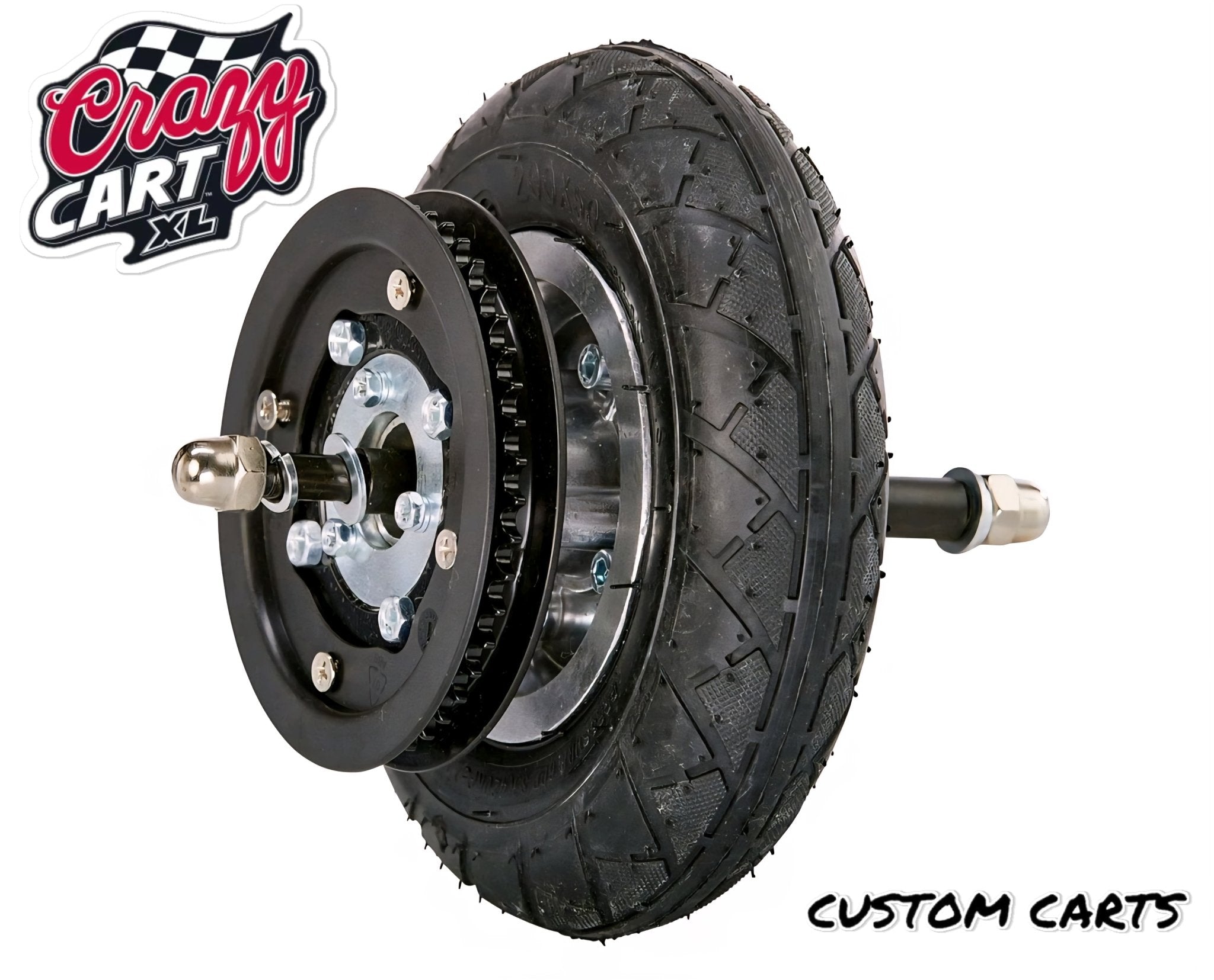 Razor Crazy Cart 200x50 Cart XL (V5+) Front Wheel... - CUSTOM CARTS