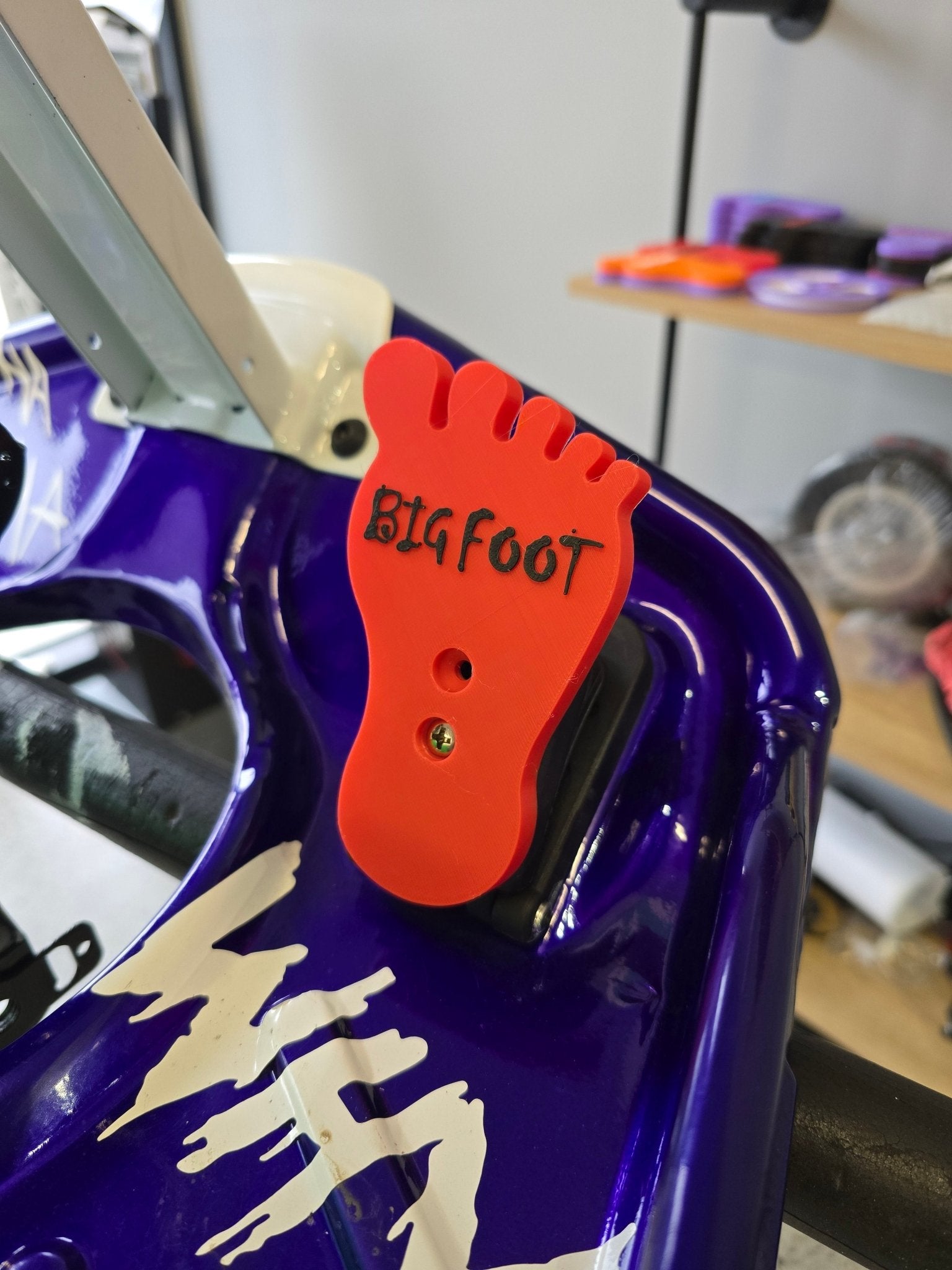 Razor crazy cart Foot Pedal Upgrade 2.0 Big Foot 20% Bigger Custom Carts - CUSTOM CARTS