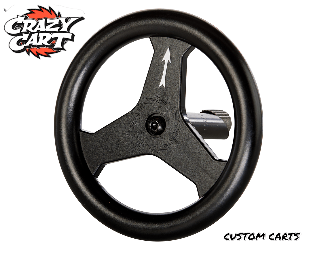 Crazy Cart Steering Wheel std - CUSTOM CARTS